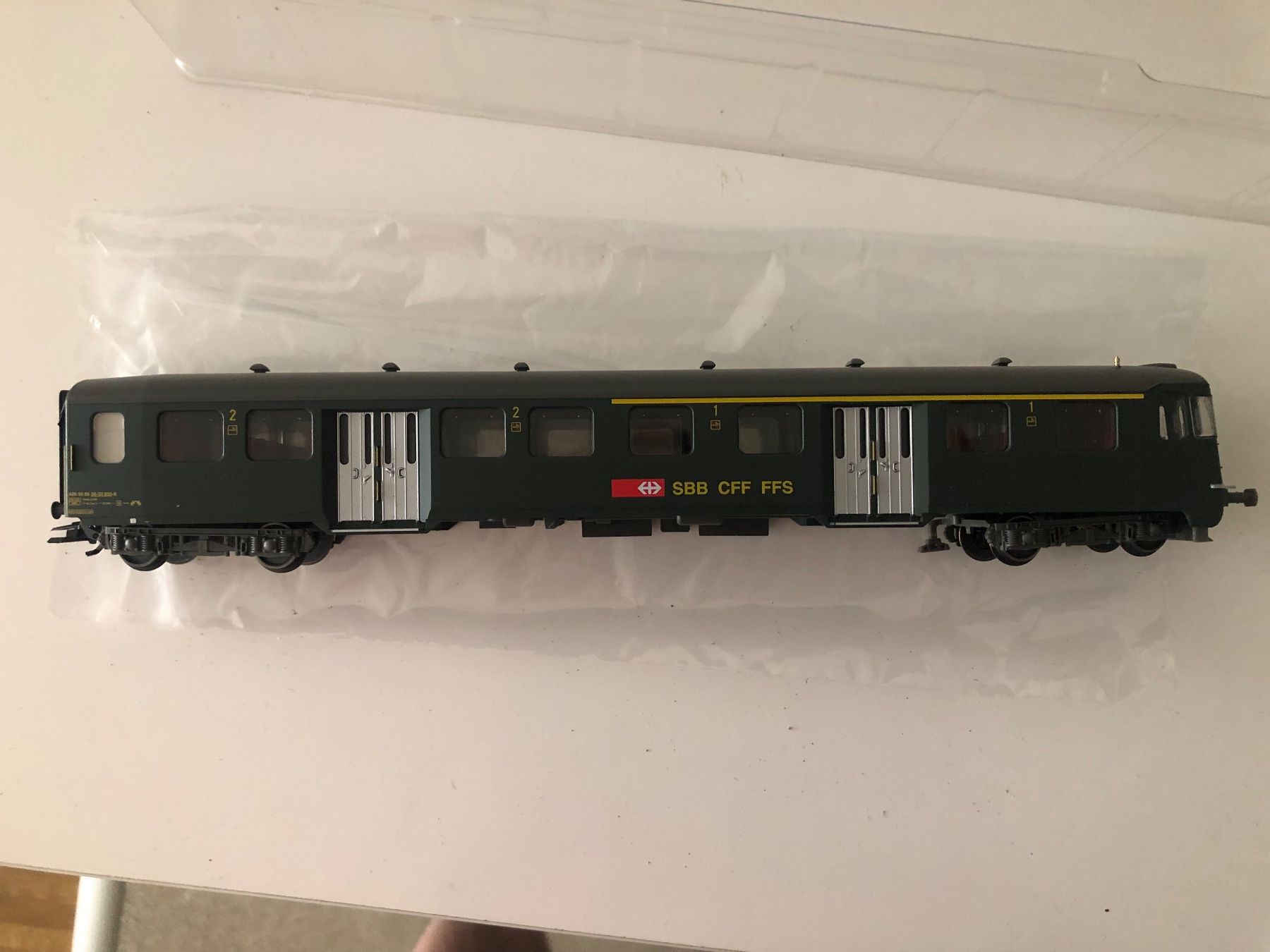 Trix Modellini di ferrovie: Trix Steuerwagen 23345 SBB NEU – Nuovo (secondo la descrizione) da Ostermundigen venduto da Garmin03 3