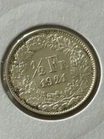1/2 Franken 1921  -unz