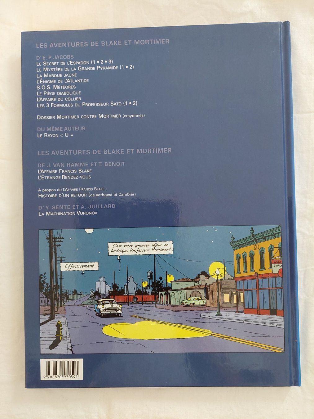 Fumetti: Blake Et Mortimer "L'étrange Rendez-Vous" EO 2001 Neuf – Nuovo (secondo la descrizione) da Genève venduto da Blu_BD 1