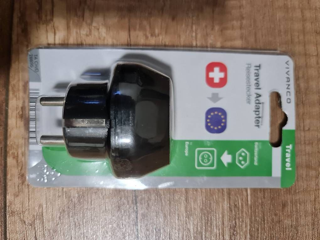 Laufwerke & Adapter: Travel Adapter CH->EU – Gebraucht aus Balgach von ste_wqc7 1