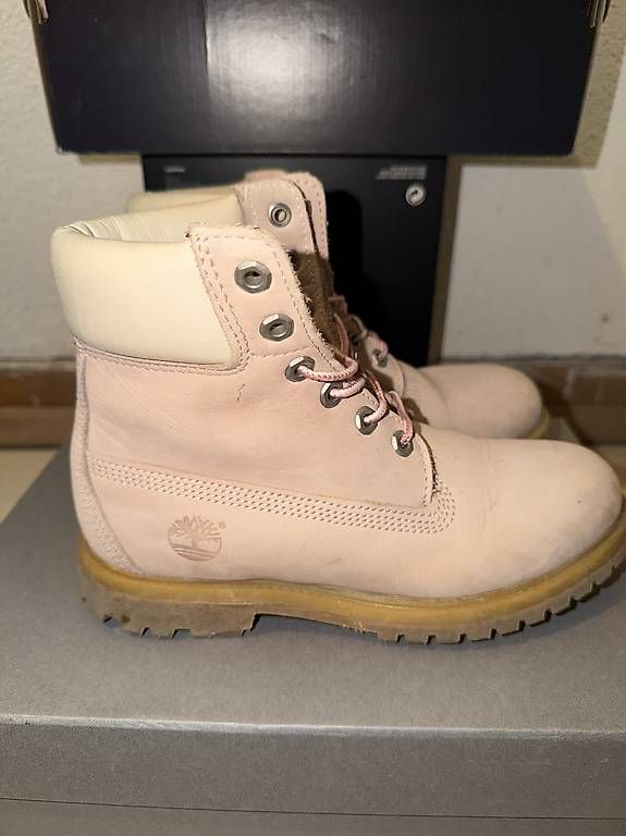 Scarpe da donna: Timberland Boots Rosa/White – Usato da Erlinsbach SO venduto da VWV1 3