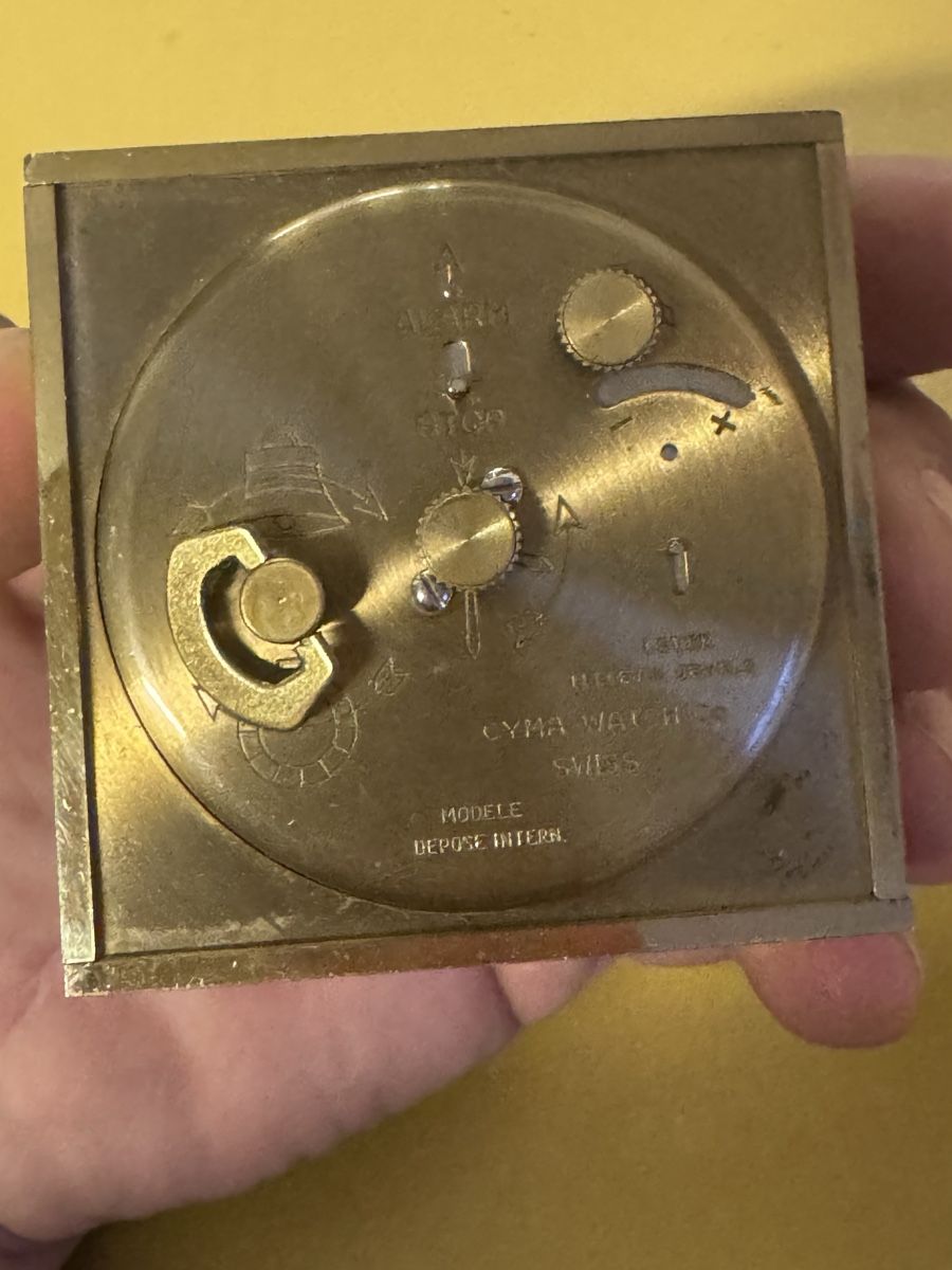 Cyma Sveglie: CYMA Wecker Uhr  – Usato da Schlieren venduto da Freundlich02 1