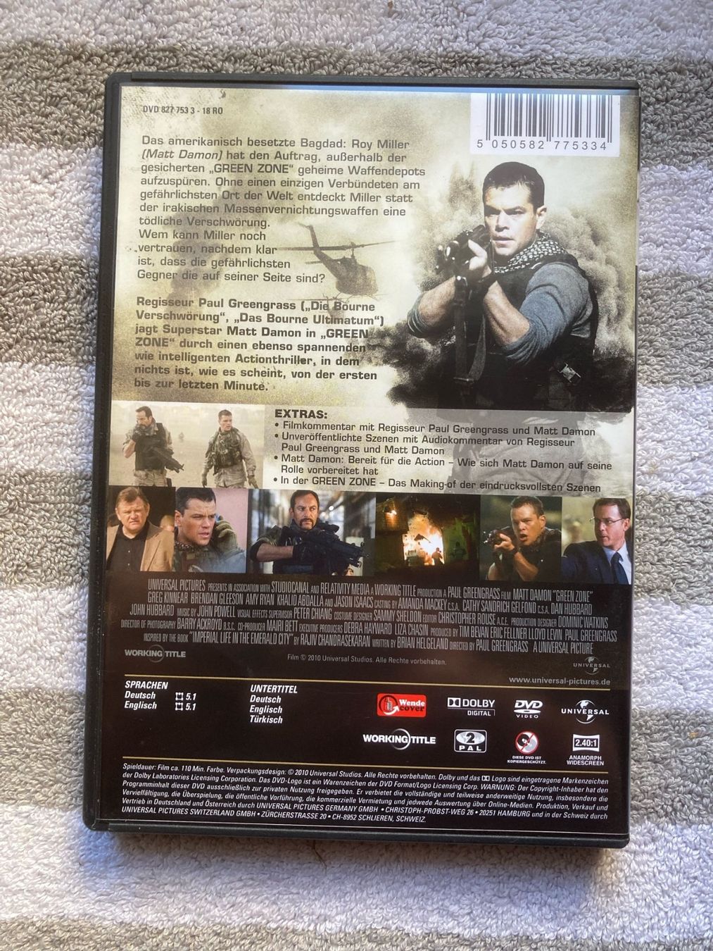 Alle DVDs: DVD Greenzone Matt Damon – Gebraucht aus Aarwangen von to-hirschi 2