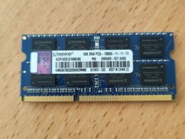 Arbeitsspeicher Kingston 8GB 2Rx8 12800-S