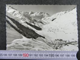 ANDERMATT SCHNEE GEGEN FURKA URI AK LUFTBILD