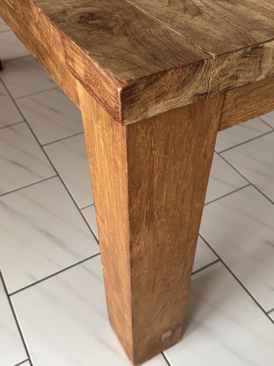 Tables: Teakholz Esstisch massiv – D'occasion à Hüttikon par Danone2 6