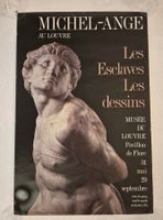 Kunstplakat Louvre, Michelangelo, 1975