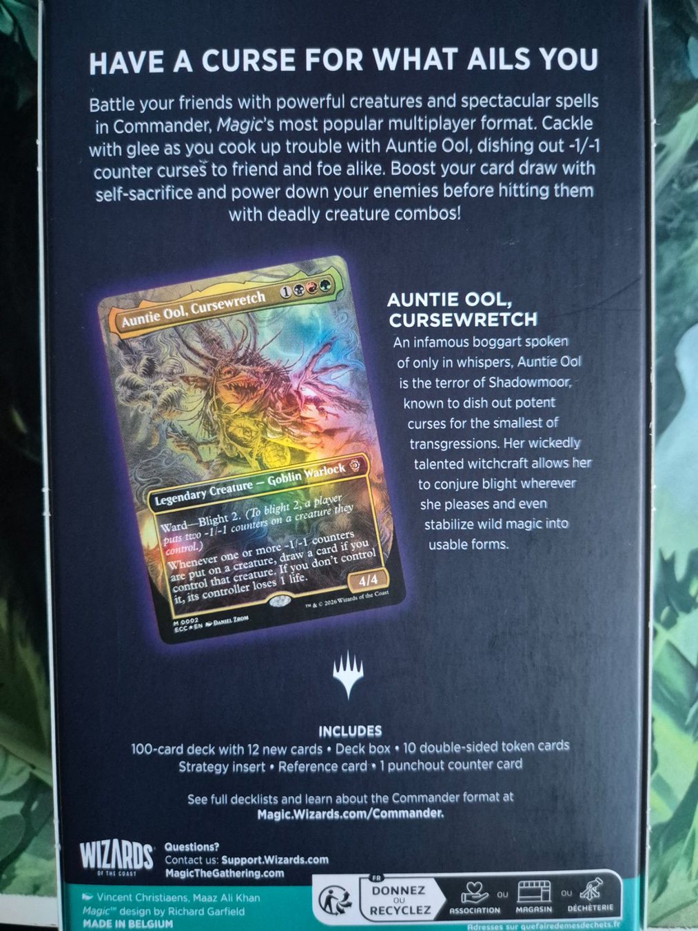 Magic The Gathering Carte collezionabili: Mtg Commander Deck Lorwyn Blight Curse – Nuovo e nell'imballaggio originale da Basel venduto da BigFishBig 1
