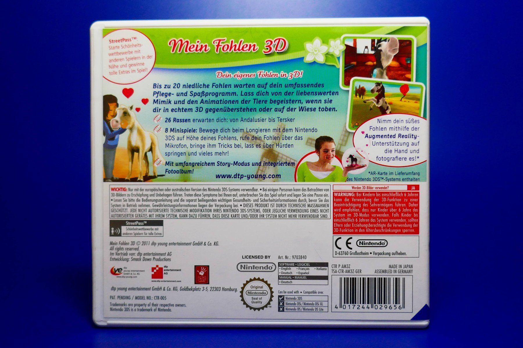 Nintendo Spiele: Mein Fohlen 3D - Nintendo 3DS – Gebraucht aus Vuarrens von Espace-Retro 3