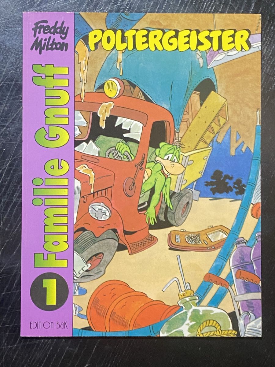 Fumetti: Familie Gruff Comic Poltergeist Nr.1 Edition B&L – Usato da Zuerich venduto da SonderArt-Wertgut
