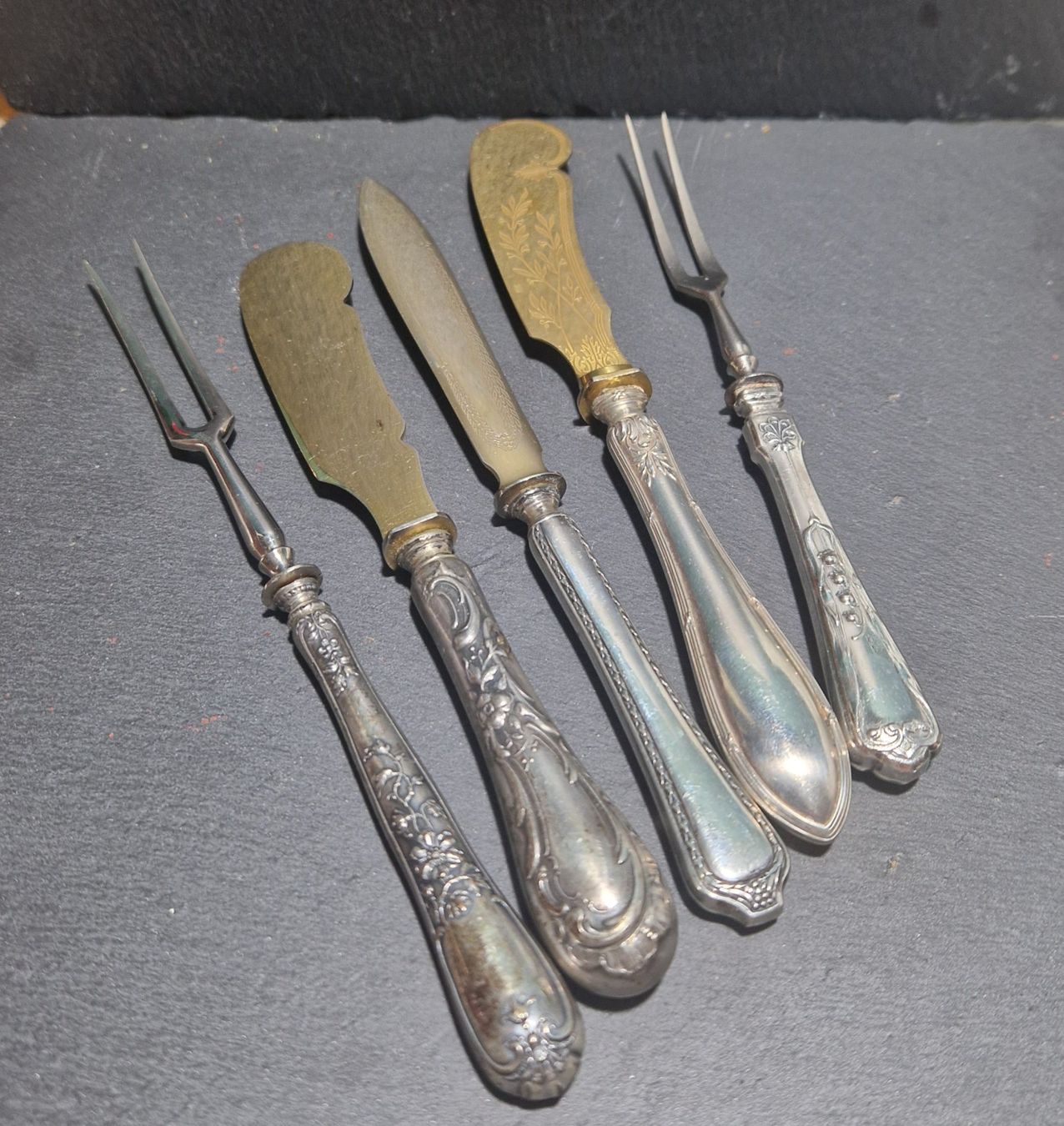 Bestecksets: Besteck Set divers 5-teilig 800 Silber – Gebraucht aus Winterthur von Sadega