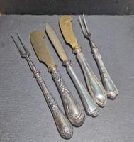 Besteck Set divers 5-teilig 800 Silber