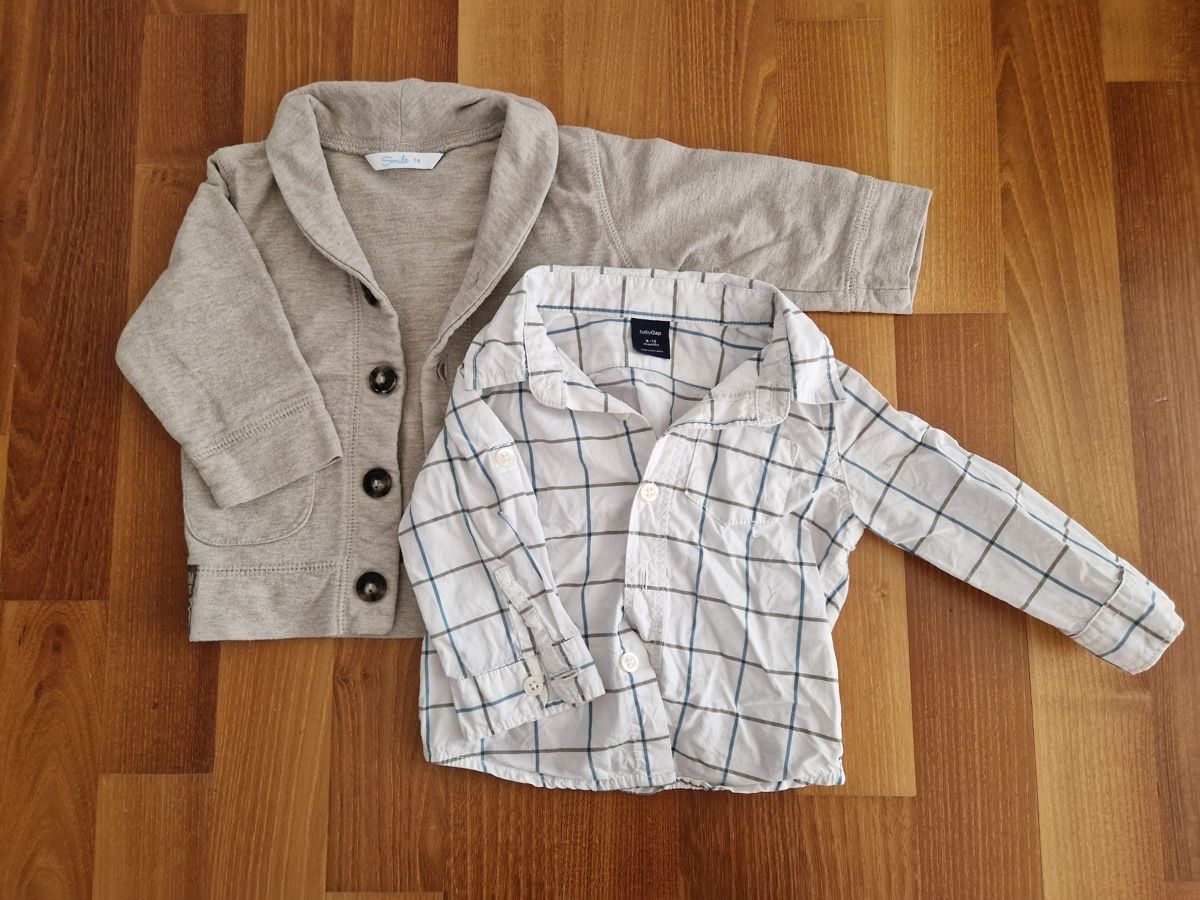 Completi: Kinder Kleider Set Hemd und Jacke Grösse 74 – Usato da Adetswil venduto da kai_p9fb