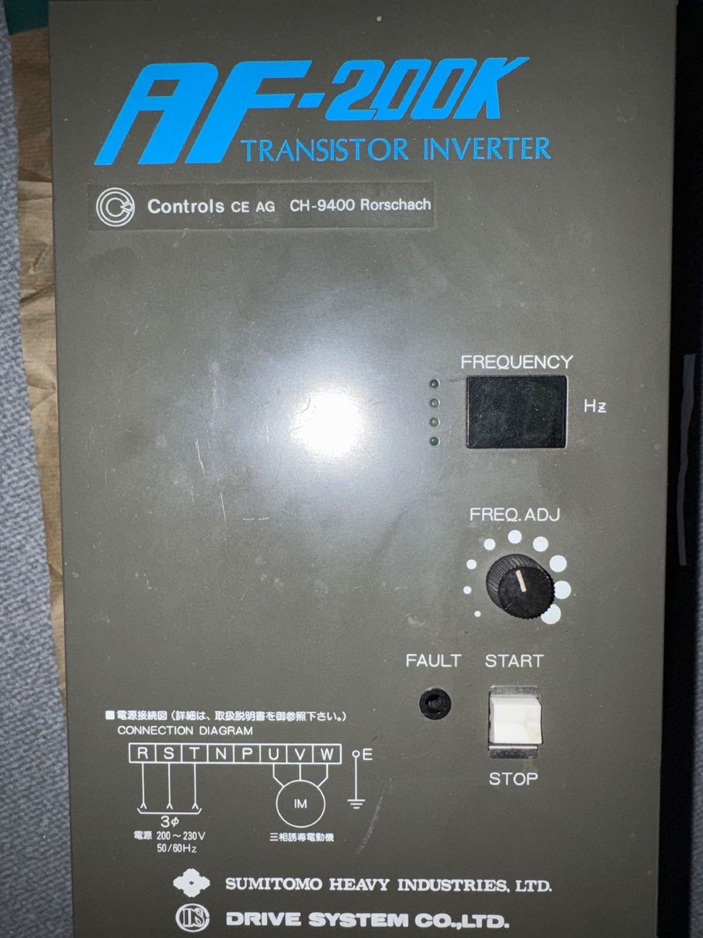 Elektronikbauteile: Transistor Inverter AF-200 K – Defekt aus Rorschach von Urlaub99