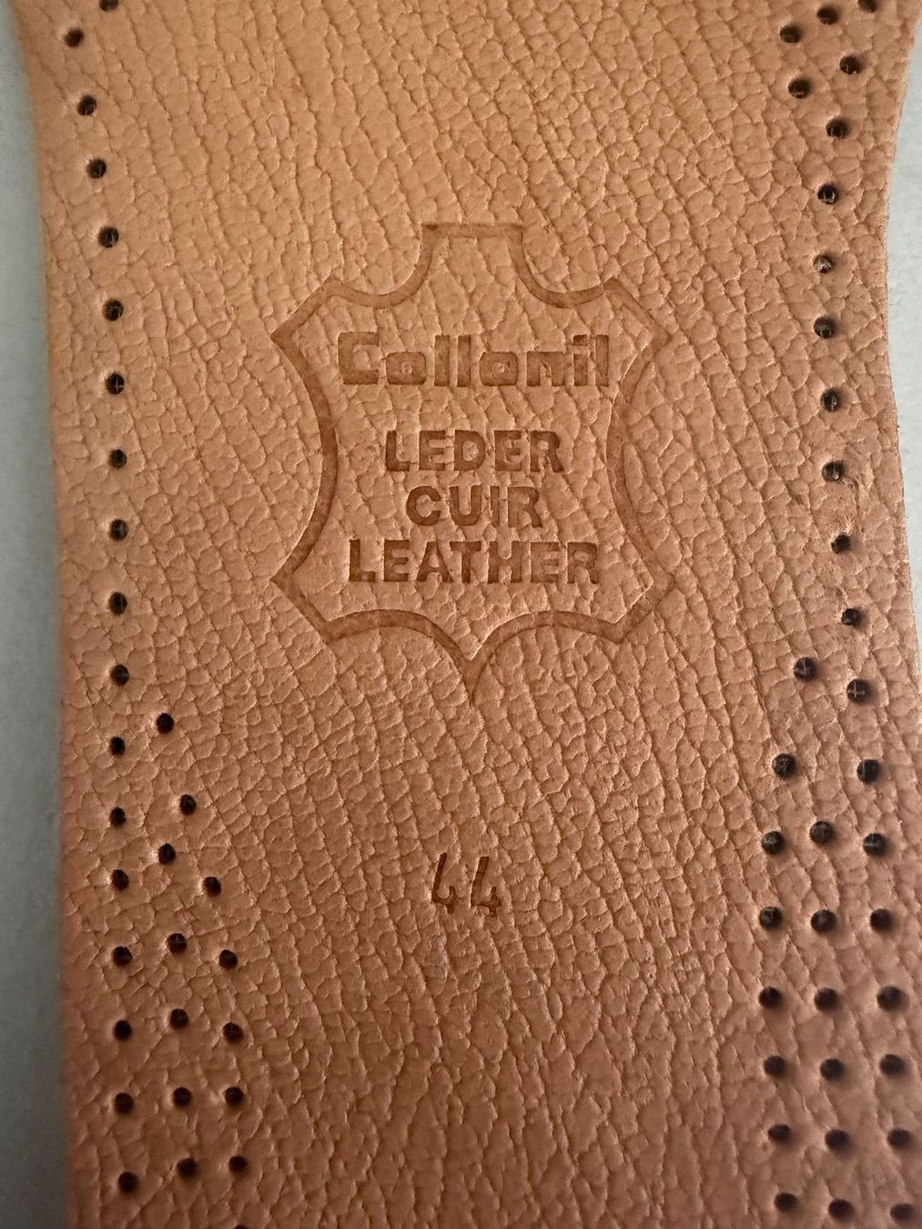 Chaussures hommes: Einlegesohlen Leder Grösse 44 – D'occasion à Geroldswil par Jeremy11 2
