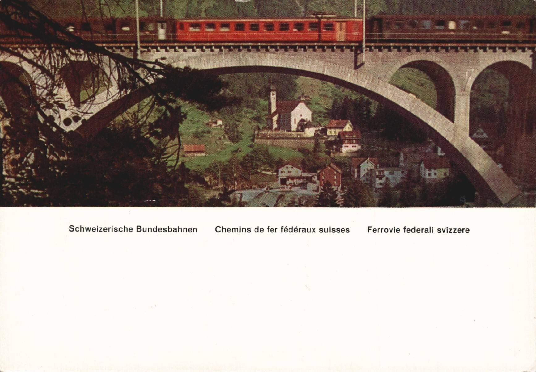 Cartes postales: Originale SBB-Ansichtskarte - Viadukt - Wassen, Gotthardbahn – D'occasion à Luzern par Kartenansicht
