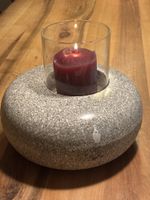 Windlicht aus Curlingstein