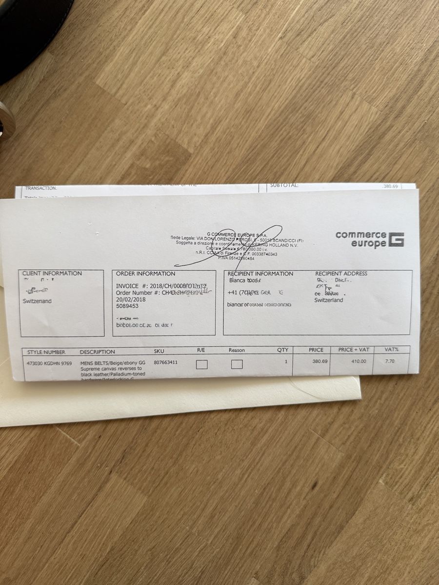 Gucci Gürtel: Eleganter Gucci Gürtel (XS) – Neu (gemäss Beschreibung) aus Zürich von Bianca111_ 3