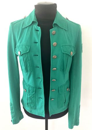 Edle Marc Aurel Jacke im Utility-Stil/Frisches Grün - Gr.34