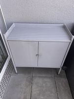 Grauer Gartenschrank Aufbewahrungsschrank