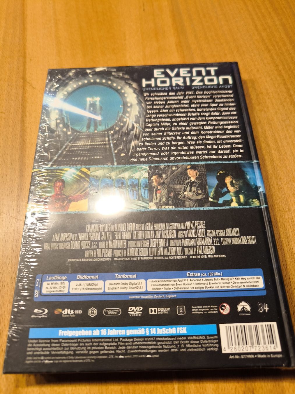 Alle DVDs: Event Horizon Mediabook OVP – Neu und originalverpackt aus Dürnten von Nexomynon 1