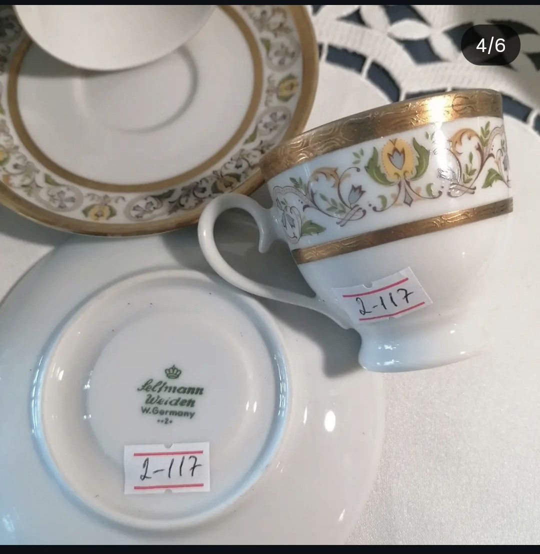 Tazze: Antike Espressotassen mit Unterteller 4er Set W.Germany  – Usato da Aegerten venduto da Jos_zem 2