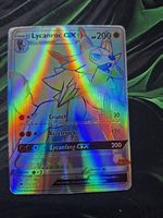 Lycanroc GX Secret Rainbow Rare pokemon karte