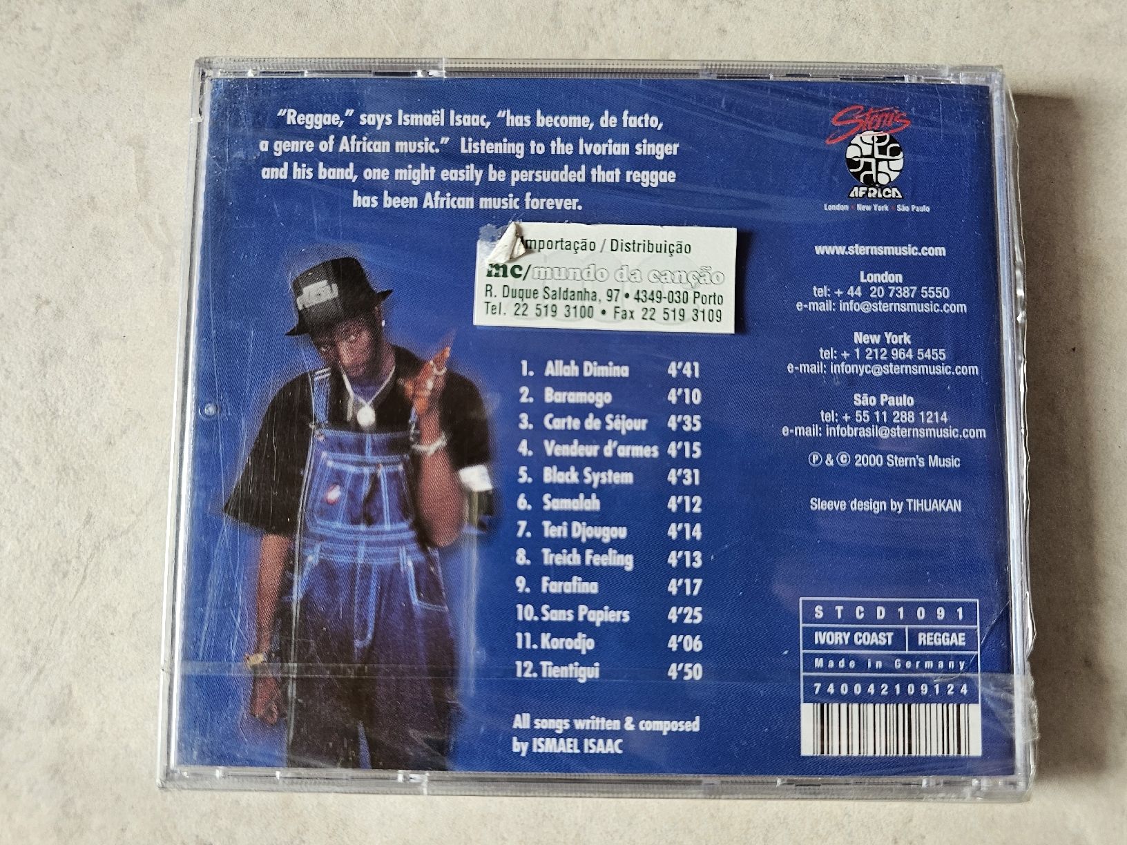 CD: Ismael Isaac  -  Black System  /  Fabrikneu – Nuovo e nell'imballaggio originale da Schneisingen venduto da backstore24 1