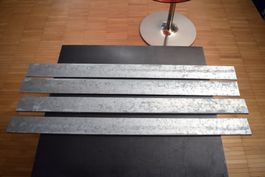 4 Fussblenden BITO Abschluss Boden Fachbodenregal L = 1 m