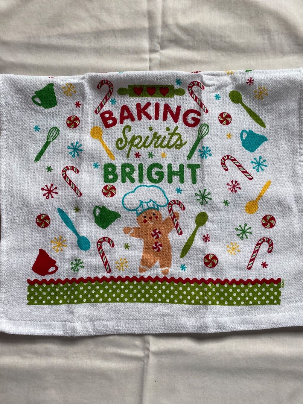 Tutte le decorazioni: Christmas Pot Holder Baking Spirits Bright New – Nuovo e nell'imballaggio originale da Buttikon SZ venduto da Maxwelltime 6