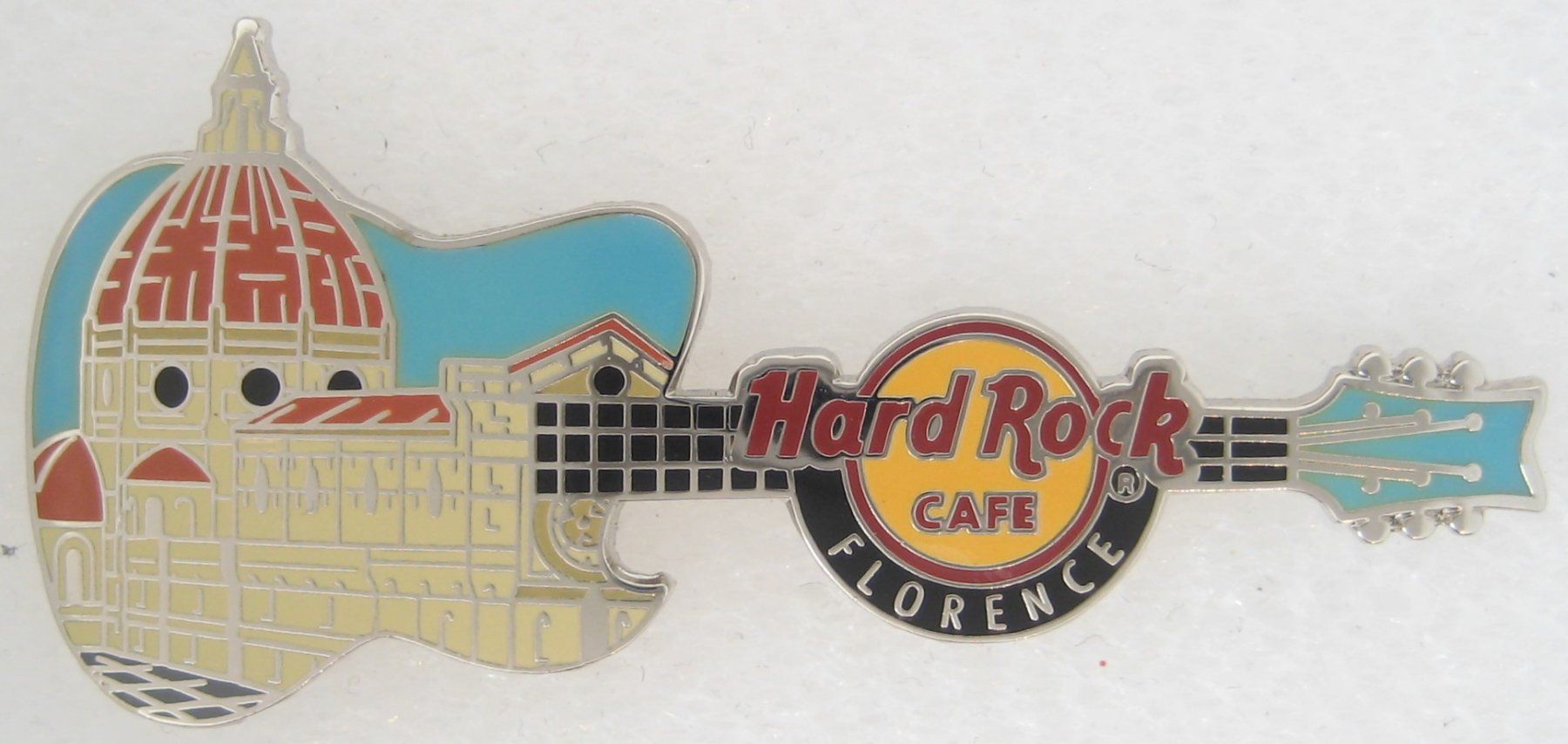 Hard Rock Cafe Placchette & Badge: Hard Rock Cafe Florence ____________ Hobby Data Base # 66726 – Usato da Emmenbrücke venduto da tms1122