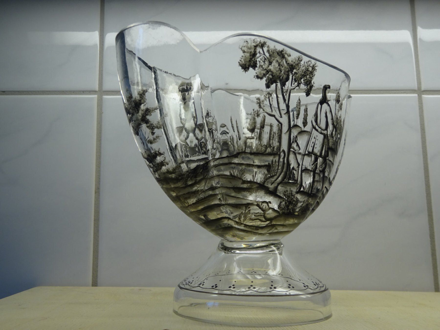 Gläser: Interessantes Zierglas – Gebraucht aus Esslingen von eintagammeer 5