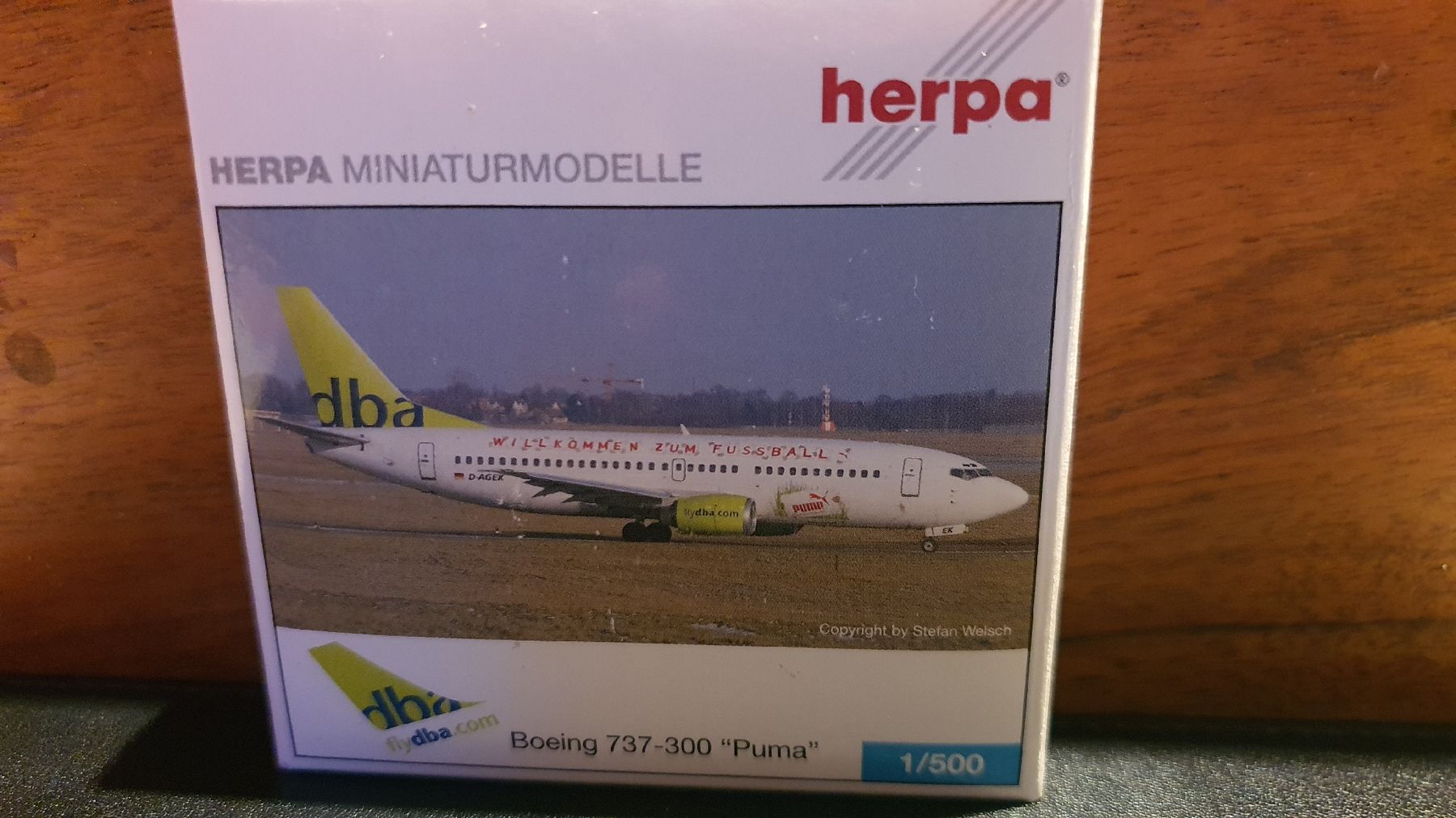 Herpa Kit di modellismo & Modellini statici: BOEING 737-300 "PUMA" 1/500 – Usato da Männedorf venduto da Modellbau-wyss 4