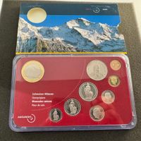 Münzsatz Schweiz Jungfrau 2005 stgl