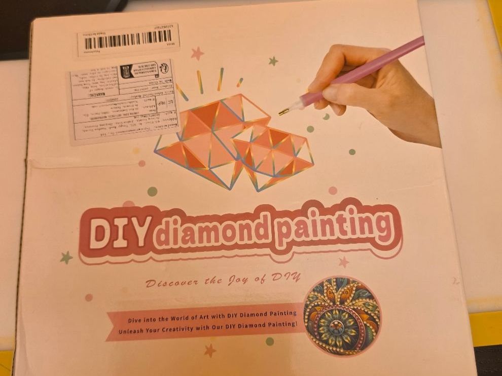 Kit bricolage: DIAMOND PAINTING KARUSSELL BILD – Nuovo e nell'imballaggio originale da Dintikon venduto da bonita099 2