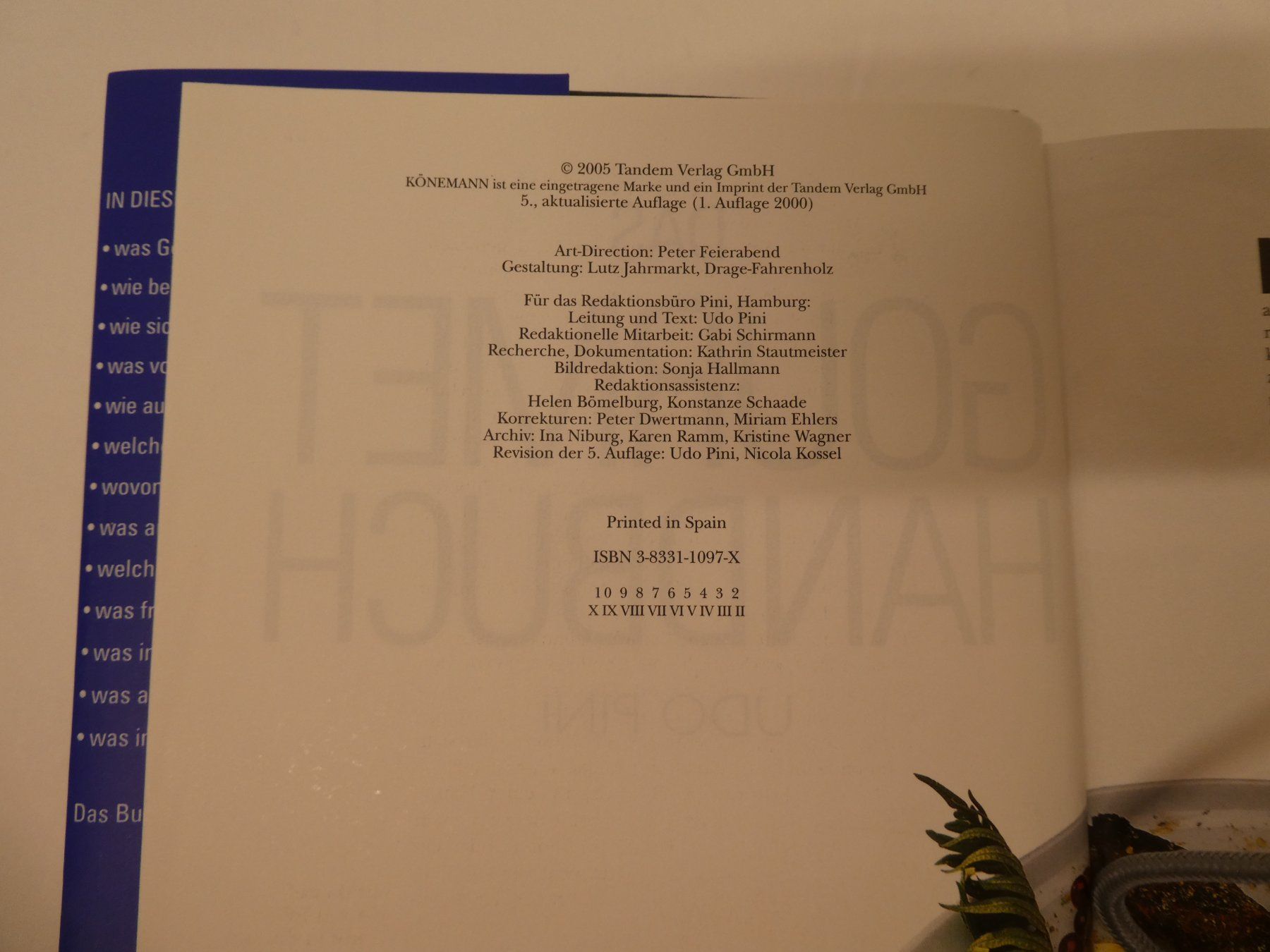 Livres: Gourmet Handbuch – D'occasion à Tann par Geepap 1