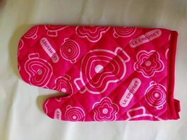 Topflappen, Ofen Handschuh Le Creuset original, neu