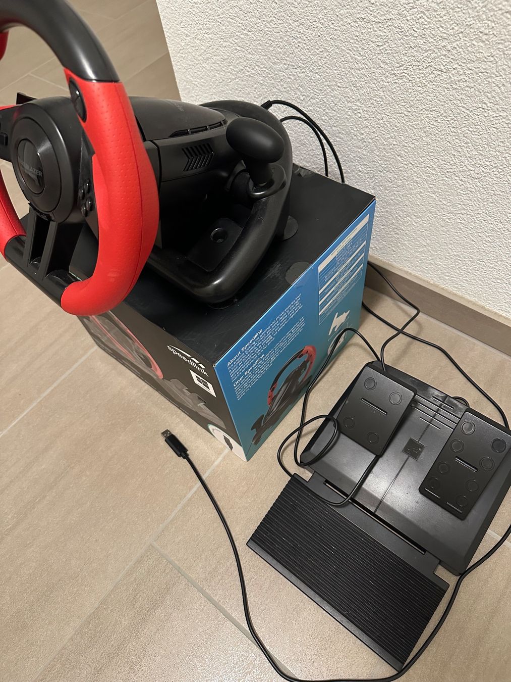 Konsolen: Speedlink Trailblazer Racing Wheel XBOX/PS/PC – Neu (gemäss Beschreibung) aus Olten von Srasri 4