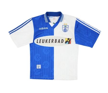 GC GCZ Grasshoppers Zürich Vintage Trikot 1997/98 Leukerbad