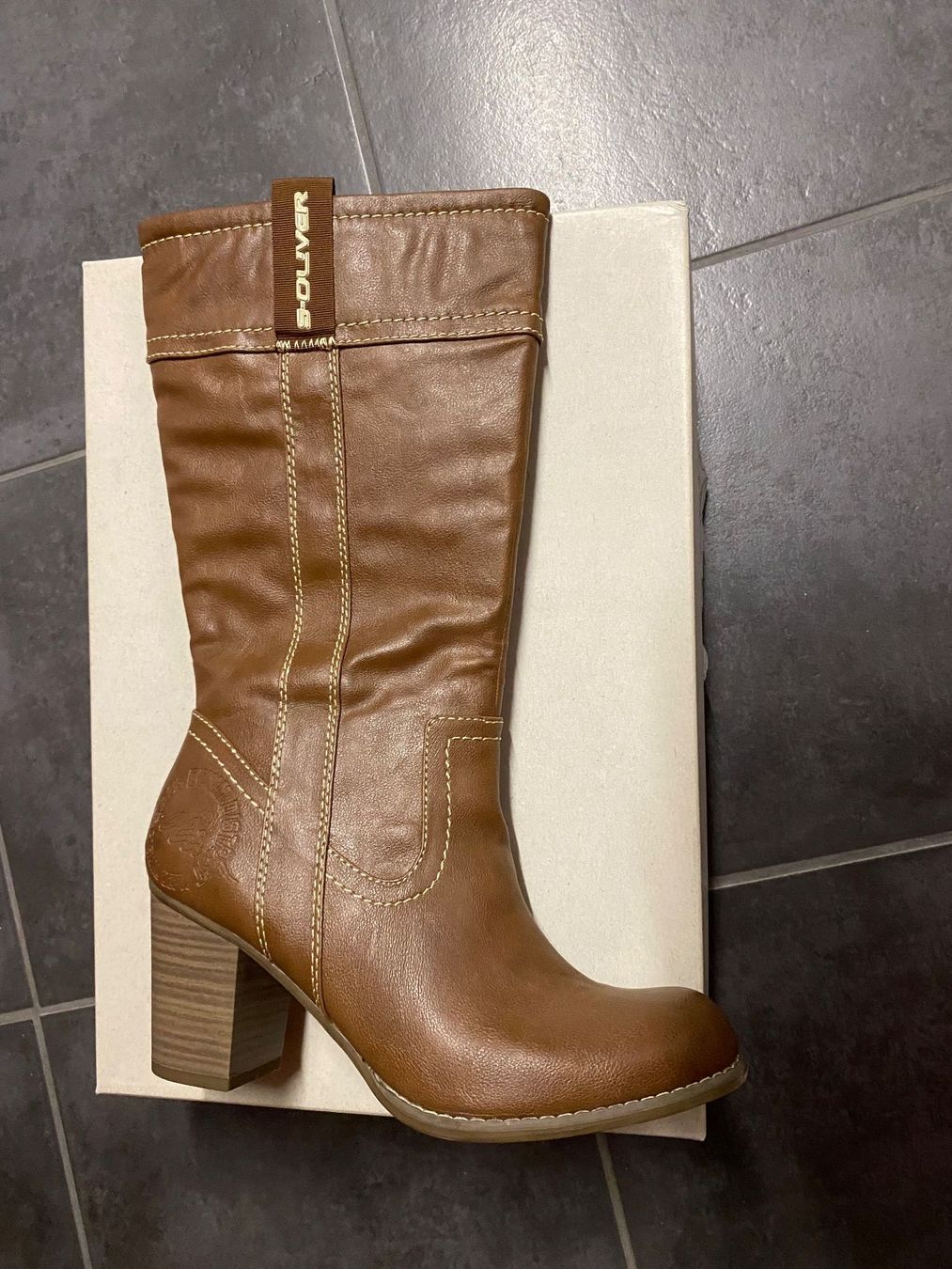 S.Oliver Scarpe da donna: Damenstiefel von S.Oliver, Gr. 39 – Nuovo e nell'imballaggio originale da Lüscherz venduto da junior74