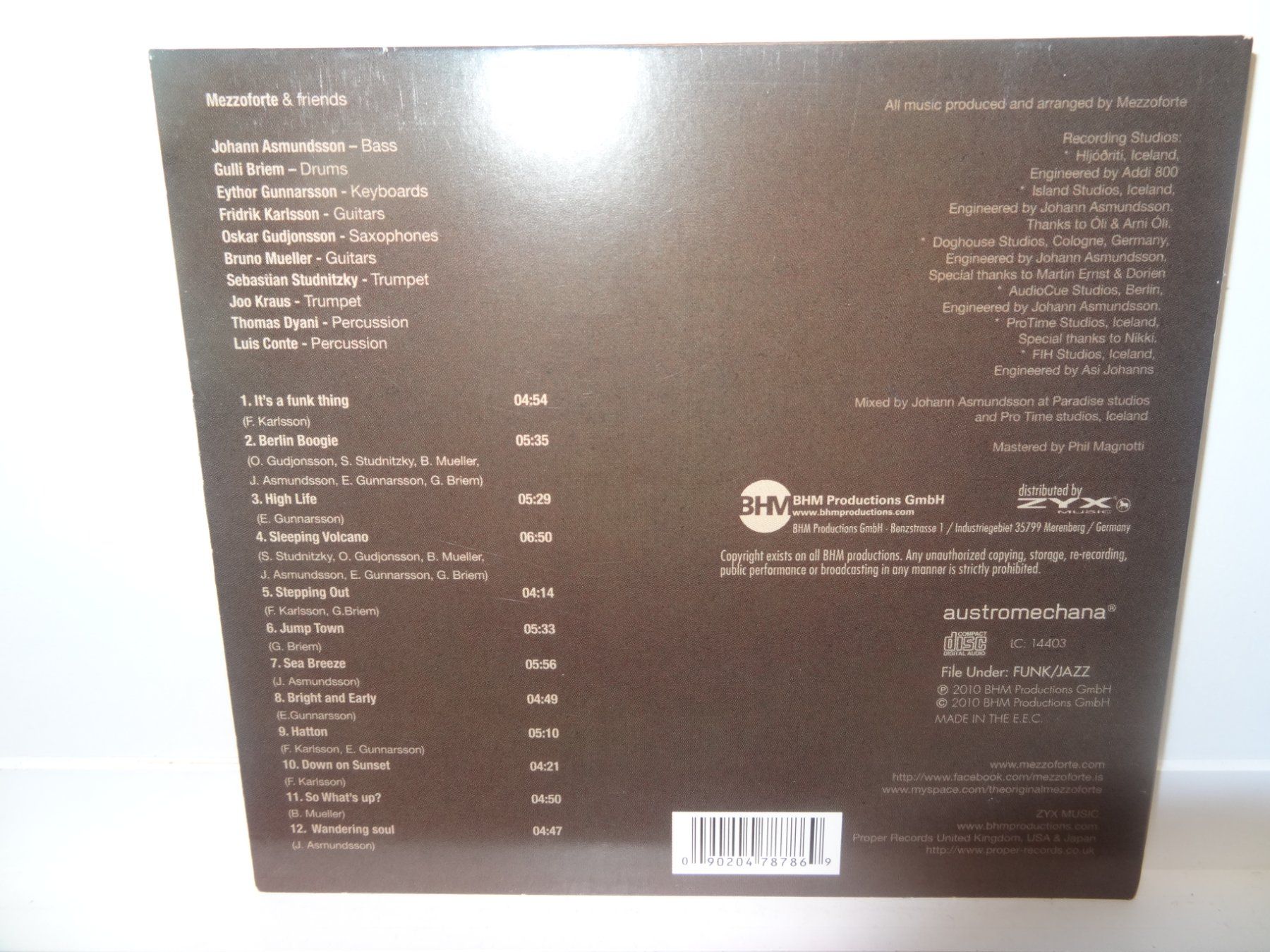 CDs: Mezzoforte Volcanic – D'occasion à luzern par musicandart 1