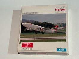 Herpa Swiss Airbus A340-300 1/500 neu