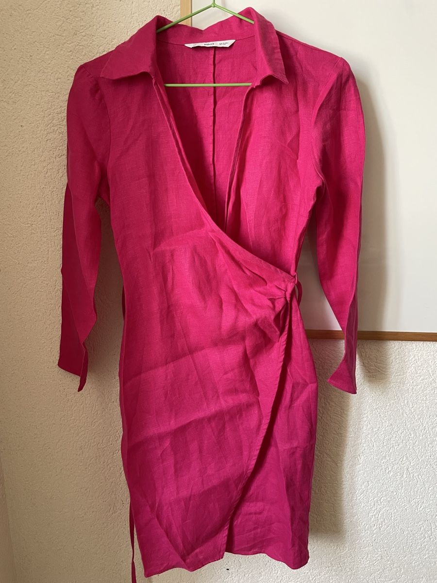 Mango Kleider: Linen Mango robe  – Neu (gemäss Beschreibung) aus La Chaux-de-Fonds von lan_n55s