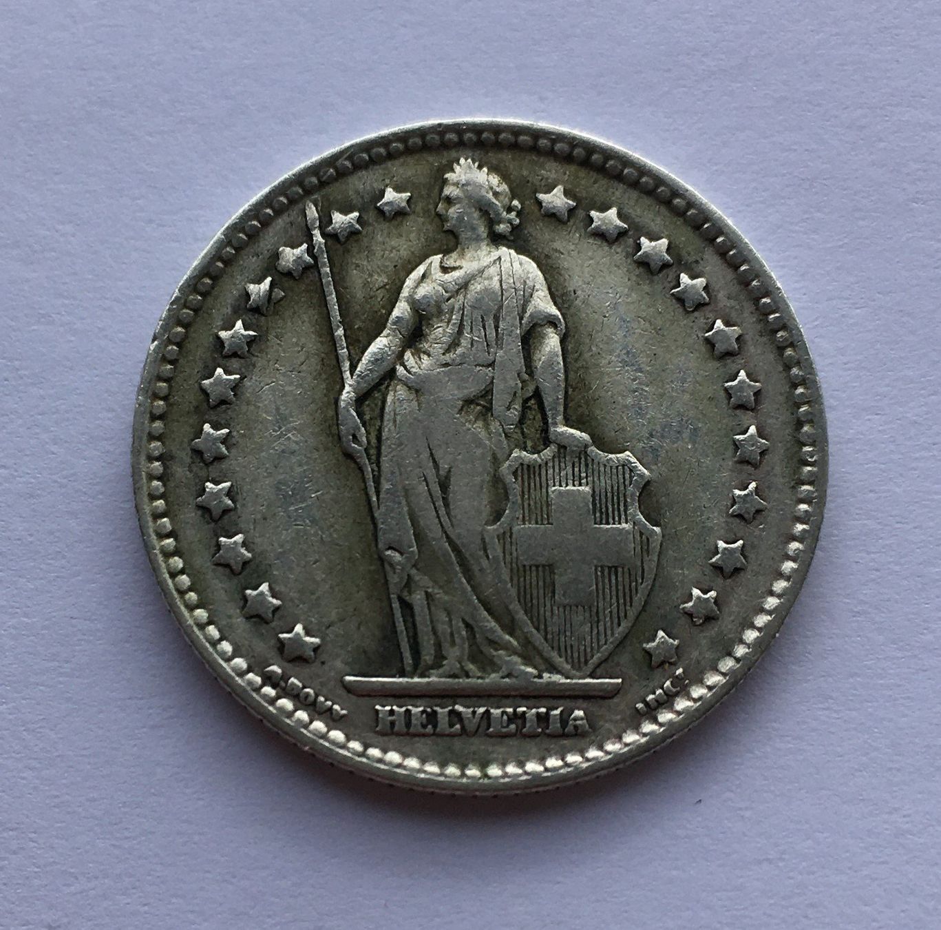 Tutti le monete: 1899 1 Franken ss-vz – Usato da Kirchberg SG venduto da Helveticus00 1