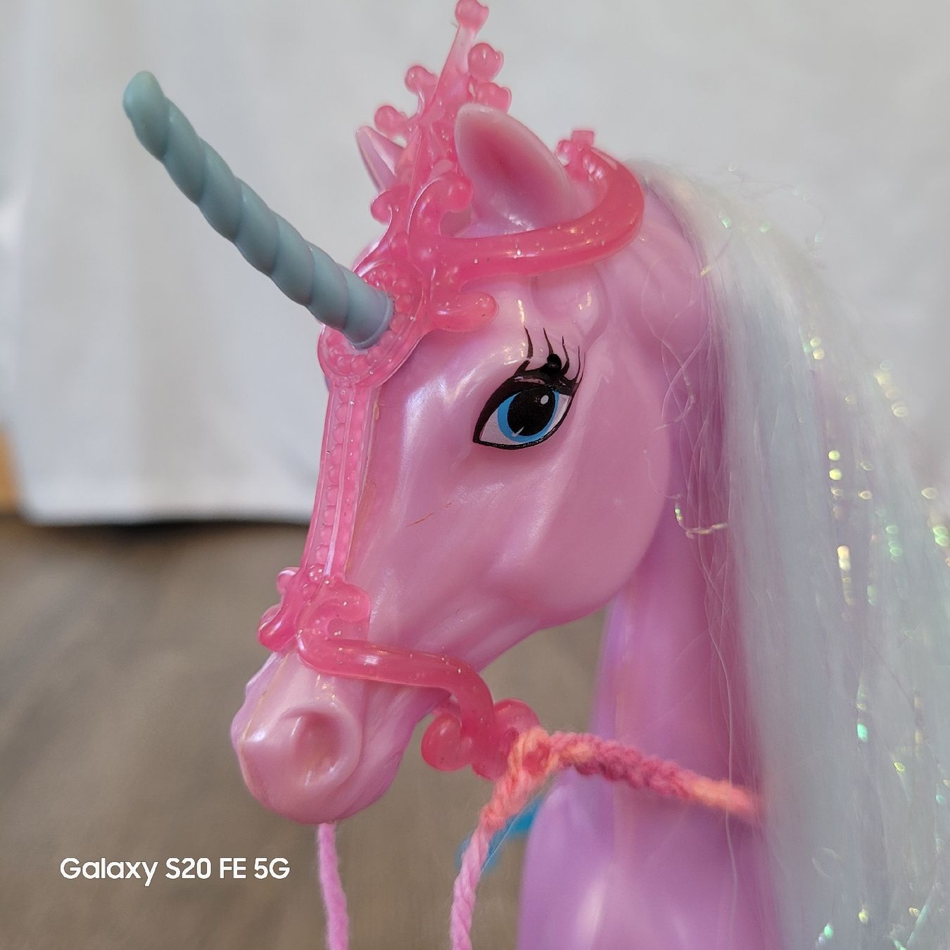 Giocattoli: Barbie Pferd Schwanensee Einhorn mit Kutsche – Usato da Niederbuchsiten venduto da klengyel 9