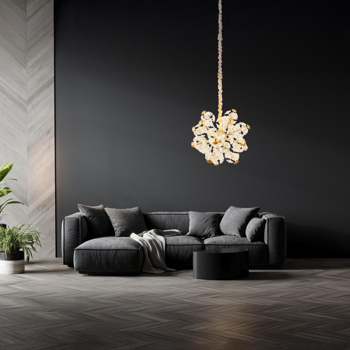 Lampadari & plafoniere: LED Pendelleuchte, Gold, 50 cm Ø – Nuovo (secondo la descrizione) da Kreuzlingen venduto da Smart-Light 1