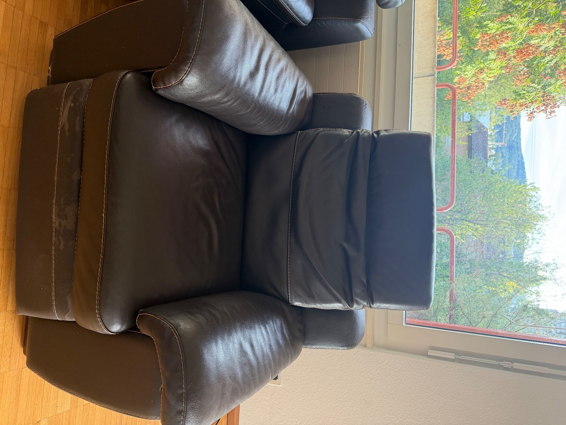 Sessel: Sessel / Ledersessel Braun (2) GRATIS – Gebraucht aus Dübendorf von ame_m57w 1