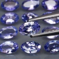 Vrai VVS 0.18ct Natur Tansanit unbehandelt echt! Edelstein