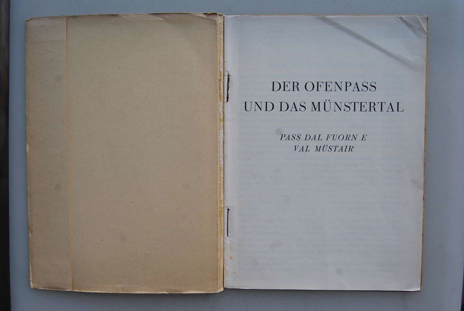Libri: Ofenberg und Umbrailpass 1936 – Usato da Rüfenacht BE venduto da Toro06 2