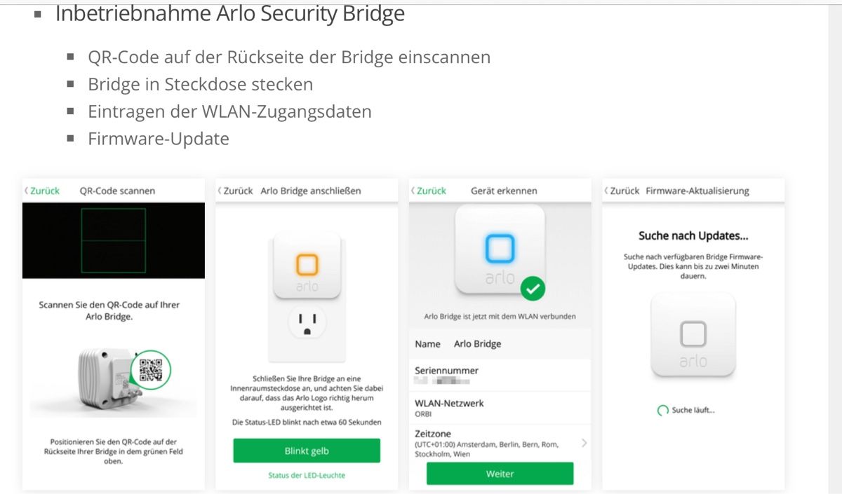 Arlo Sistemi d'allarme: NETGEAR ARLO Bridge ABB1000 – Usato da Niederweningen venduto da baghirac 5